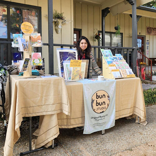 Artist at Pecan Street Collective